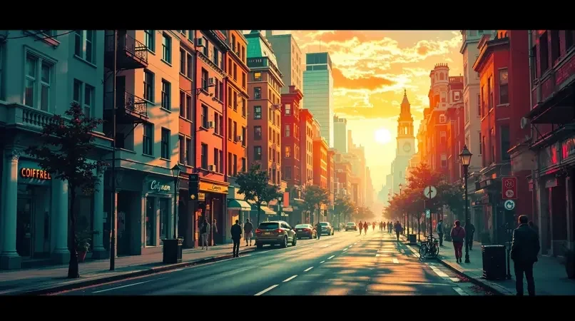 城市漫游